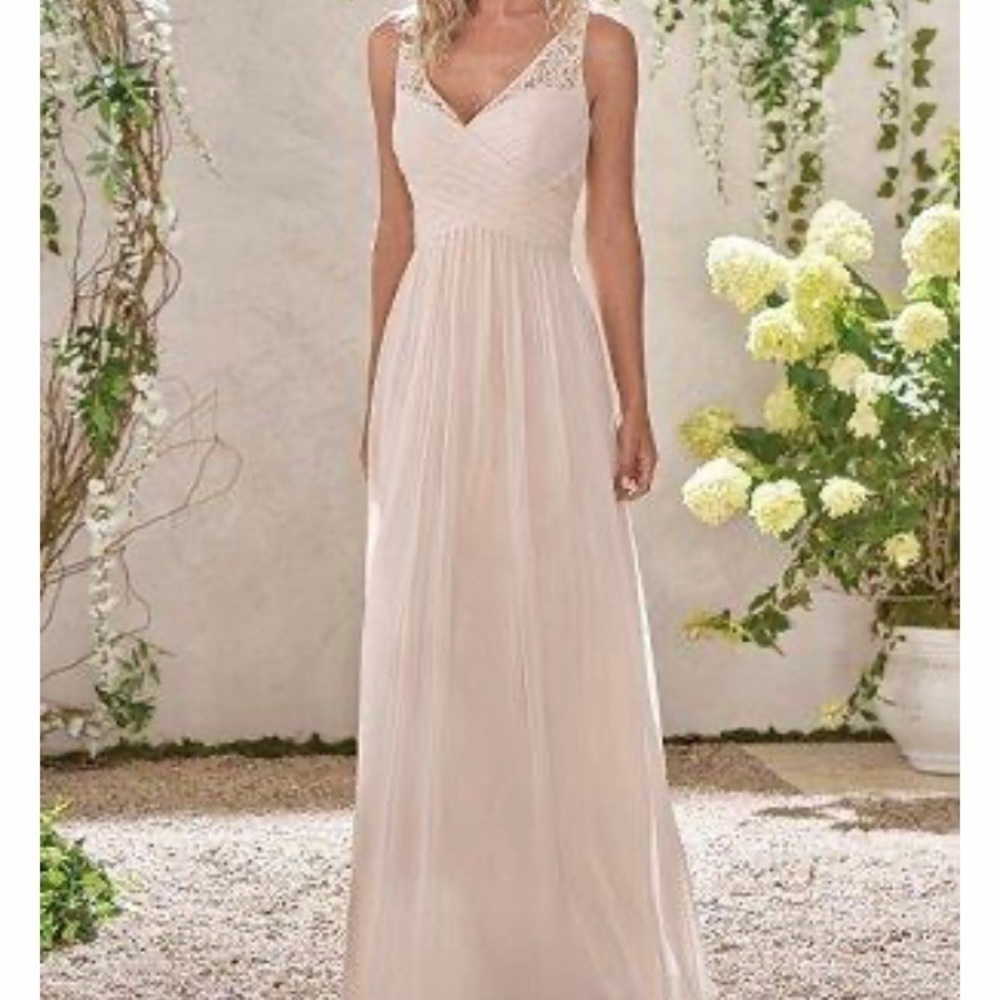 Jasmine Lace Bridesmaid Dress- B193001- Blue- Size 22-NWT